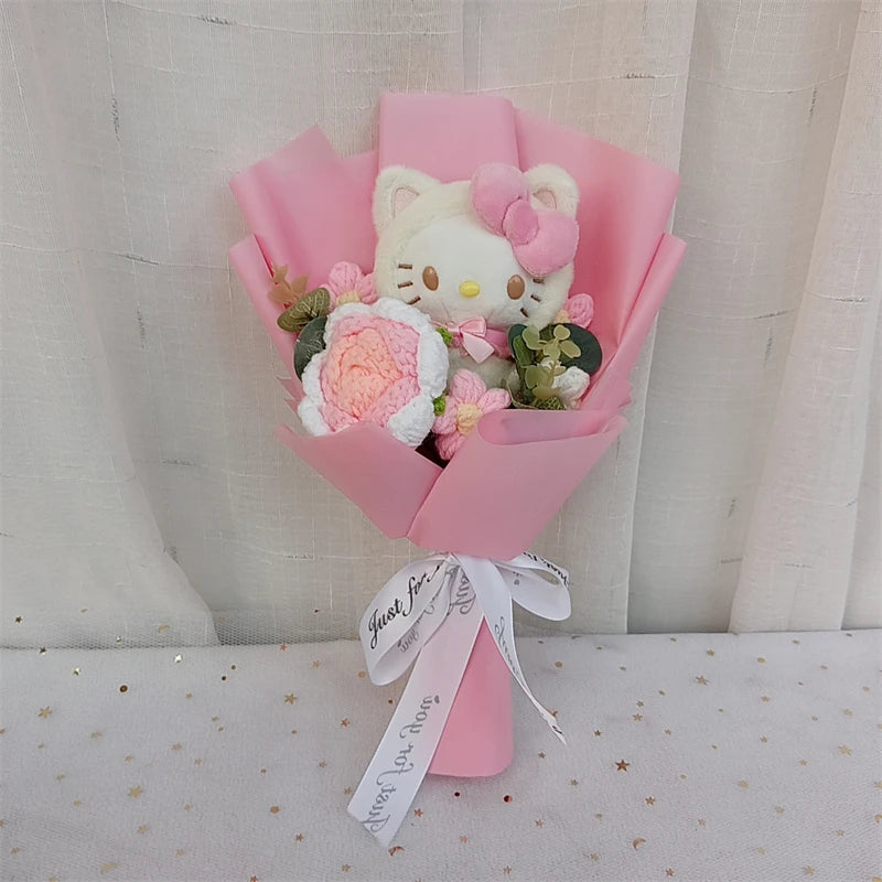 Hello Kitty Heartfelt Plush Rose Bouquet Hello Kitty Store