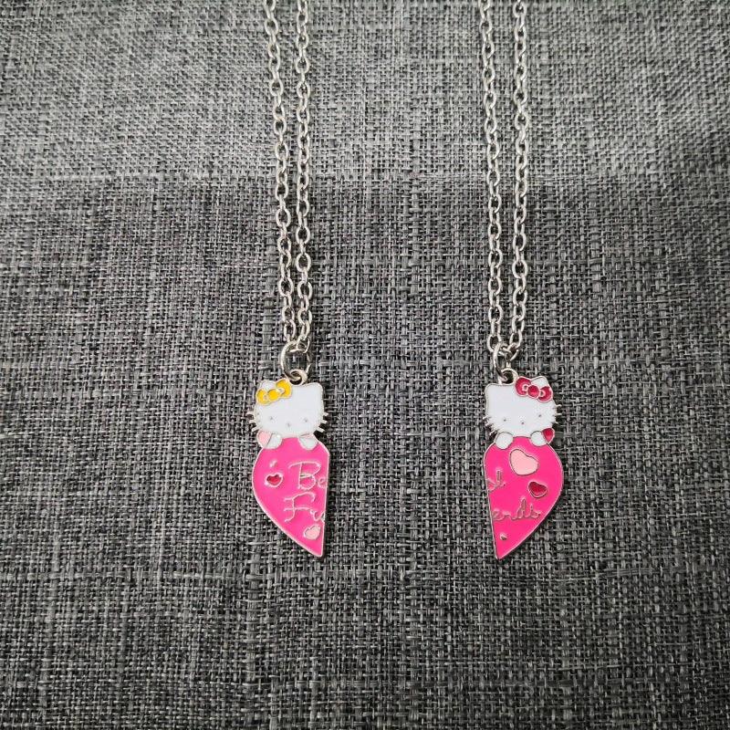 Kawaii Hello Kitty Necklace – Best Friend & Couple Gift My Store