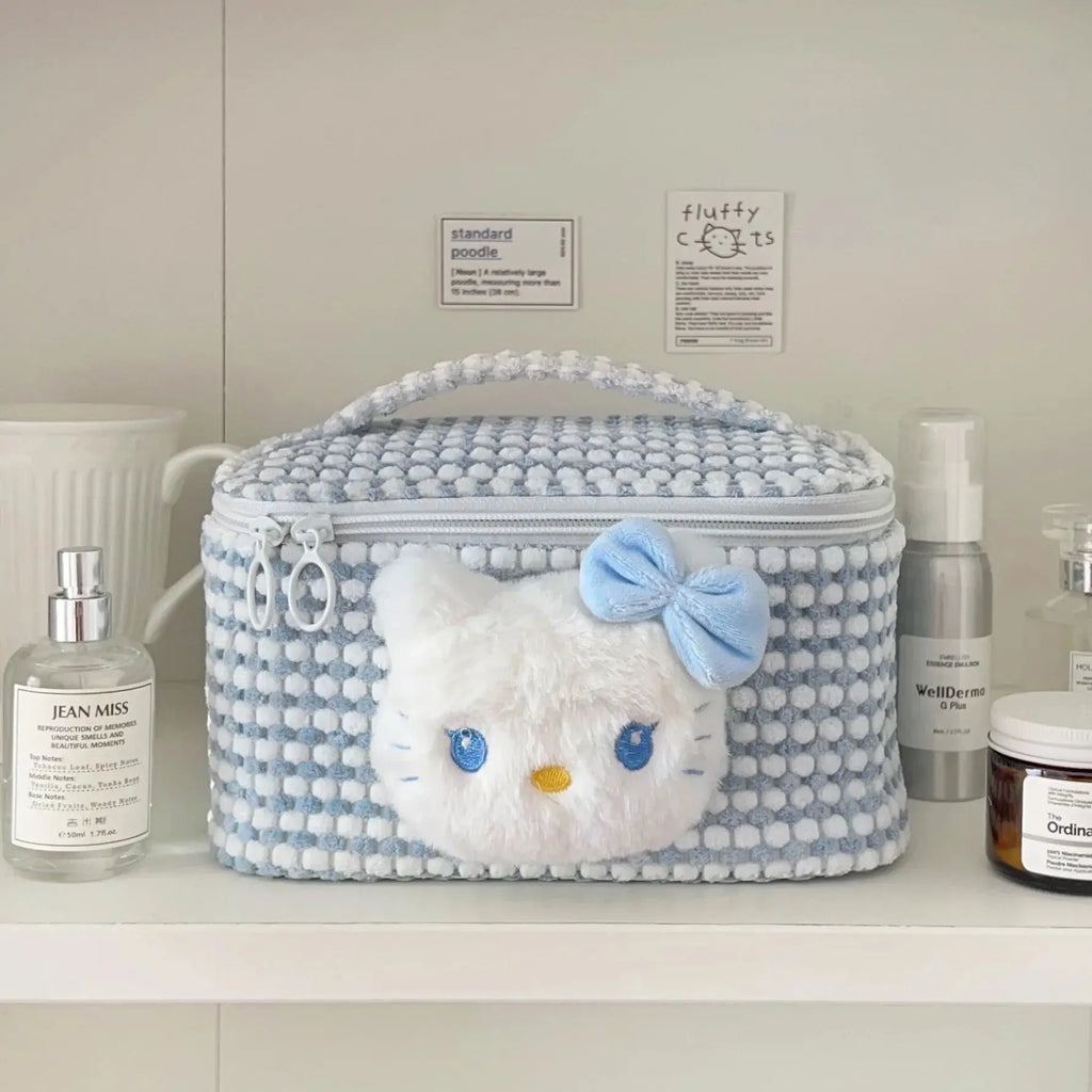 💄  Hello Kitty Glam Travel Makeup Bag Hello Kitty Store