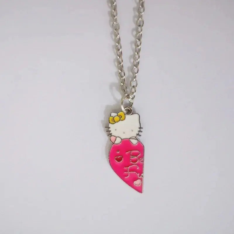 Kawaii Hello Kitty Necklace – Best Friend & Couple Gift My Store