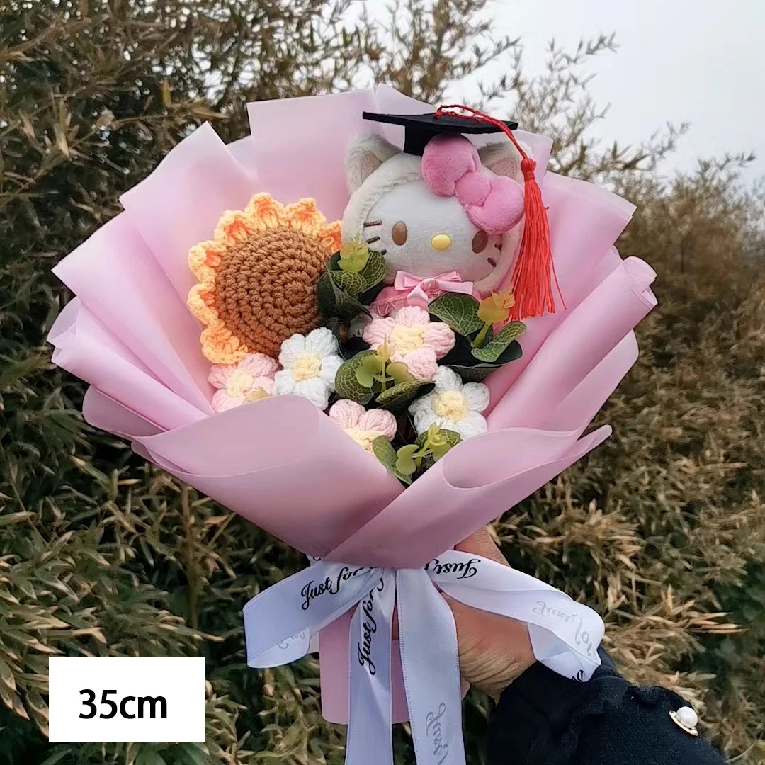 Hello Kitty Heartfelt Plush Rose Bouquet Hello Kitty Store