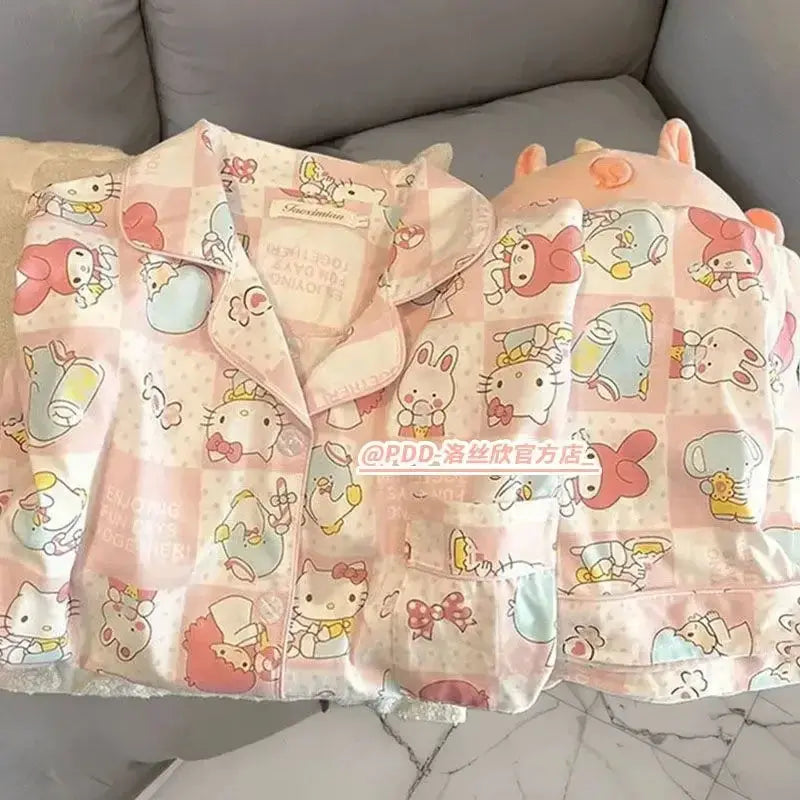 Hello Kitty & Friends Cozy Pajama Set My Store