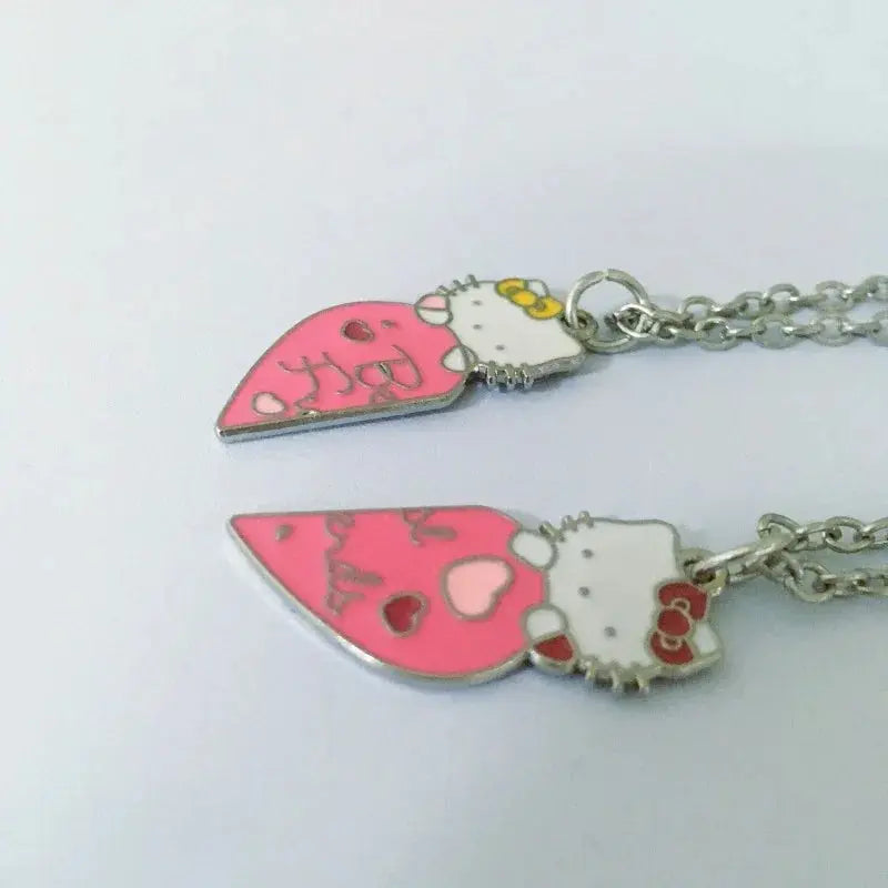 Kawaii Hello Kitty Necklace – Best Friend & Couple Gift My Store