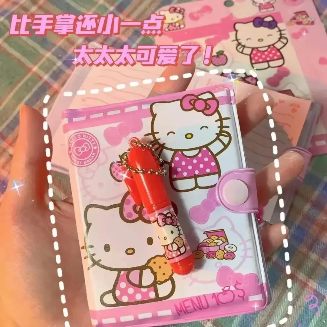 Hello Kitty Kawaii Stationery Set – Mini Notebook & Pen My Store