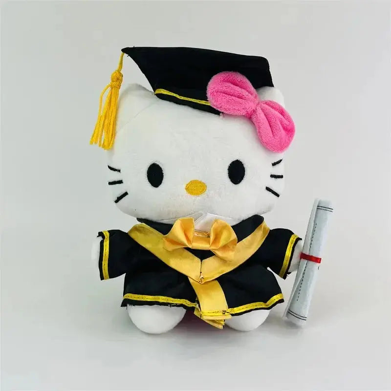 Hello Kitty Anime Plush Doll – Graduation Season Cute Gift My Store