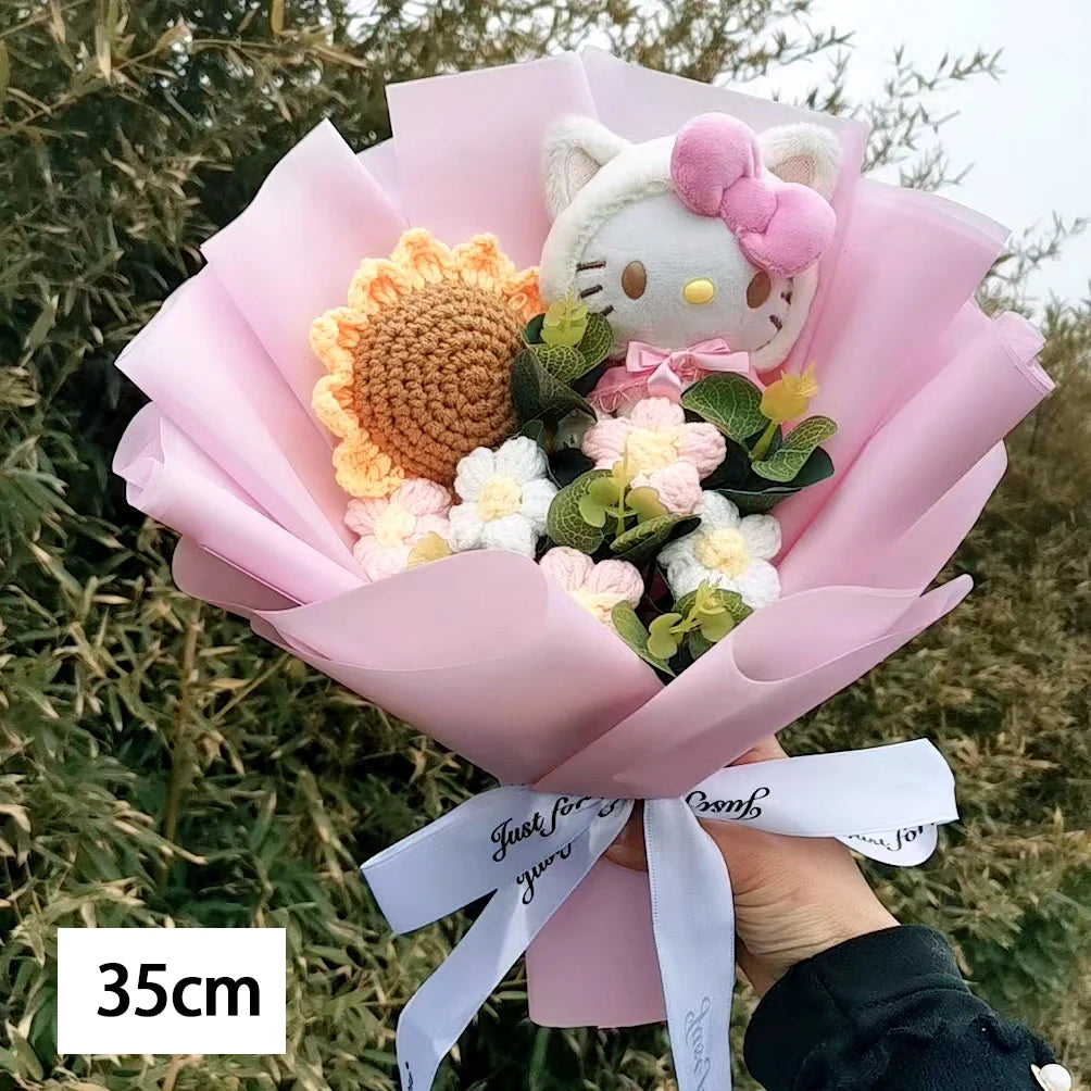 Hello Kitty Heartfelt Plush Rose Bouquet Hello Kitty Store