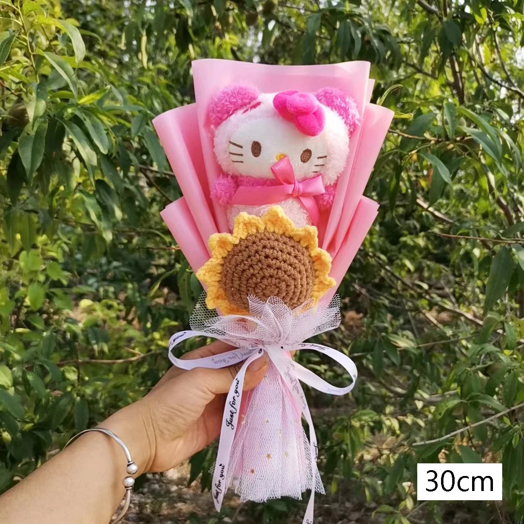 Hello Kitty Heartfelt Plush Rose Bouquet Hello Kitty Store