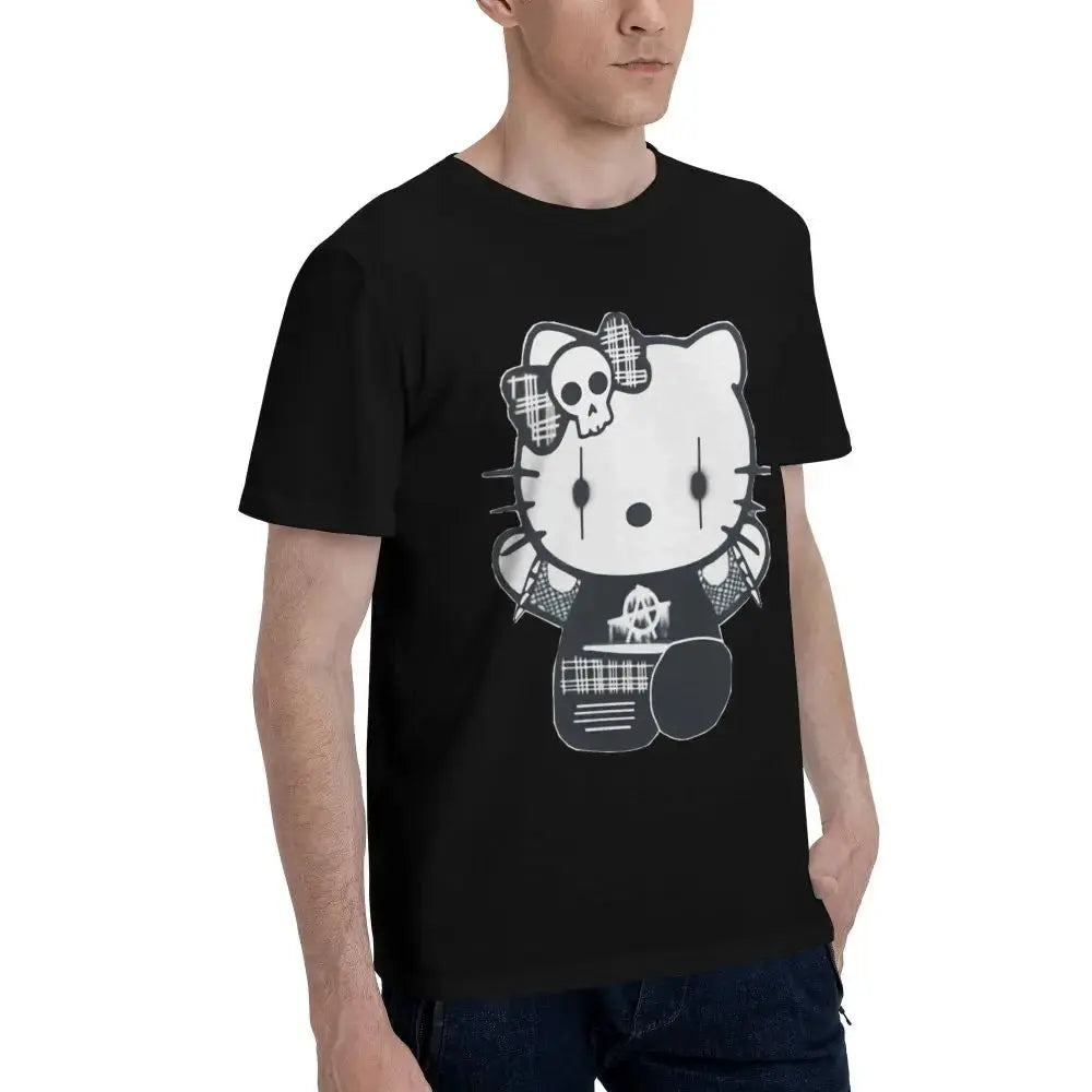 Hello Kitty Gothic Black Tee My Store