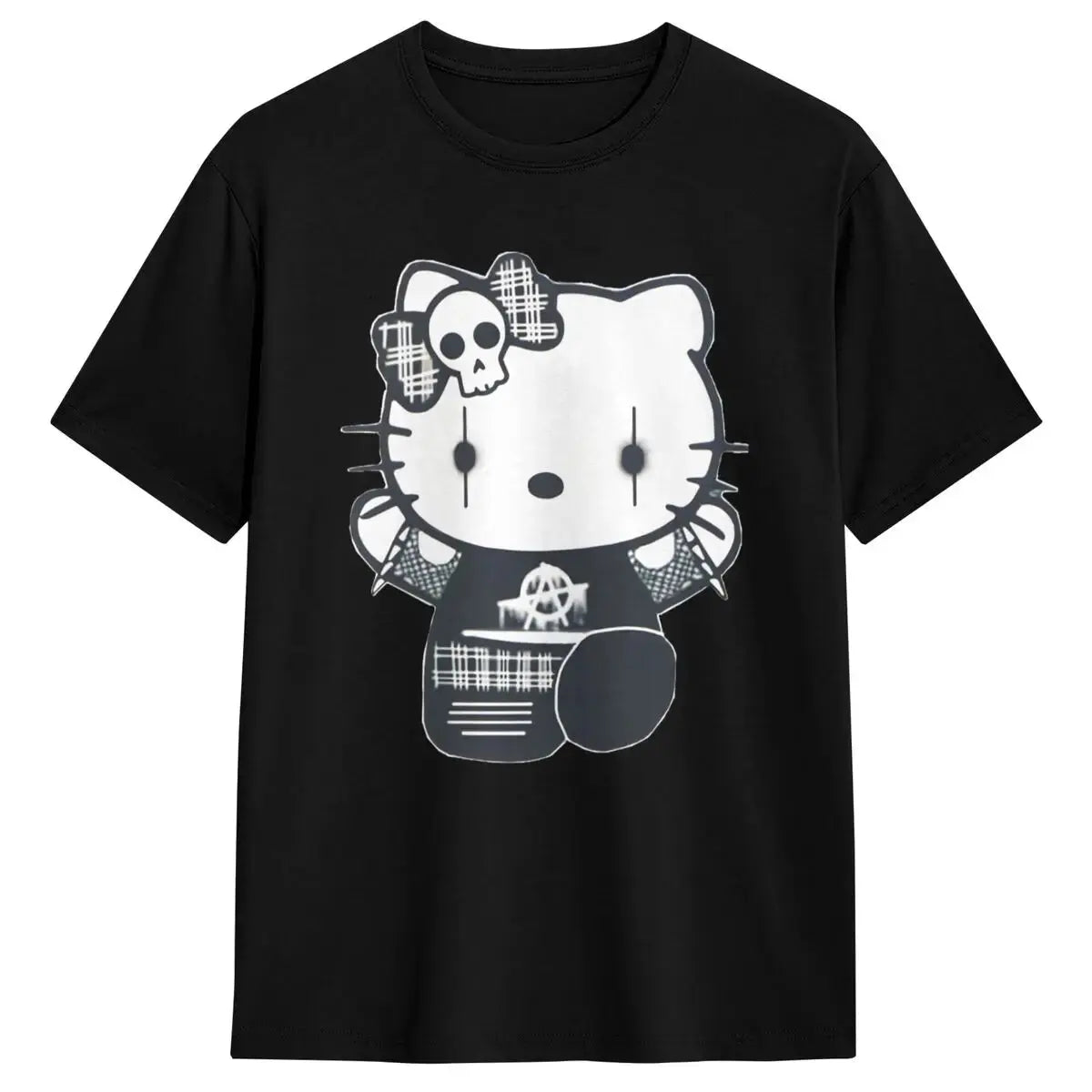 Hello Kitty Gothic Black Tee My Store