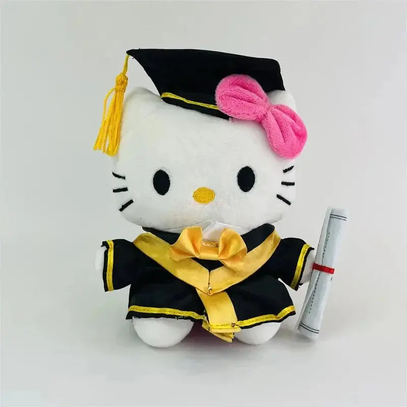 Hello Kitty Anime Plush Doll – Graduation Season Cute Gift My Store