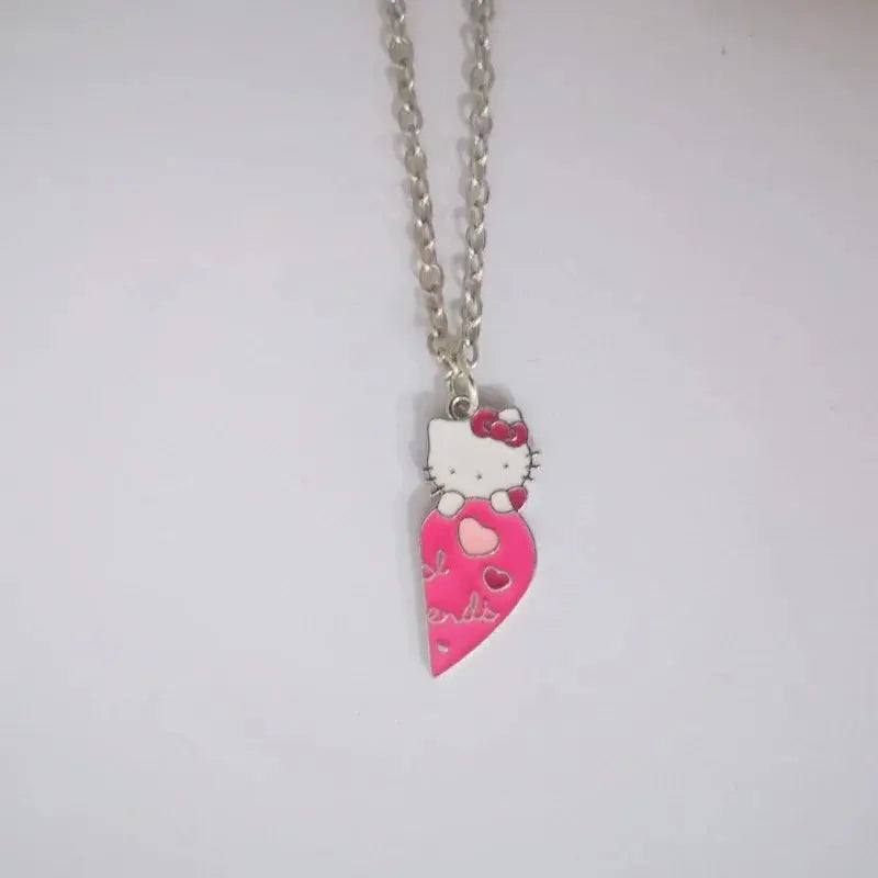 Kawaii Hello Kitty Necklace – Best Friend & Couple Gift My Store