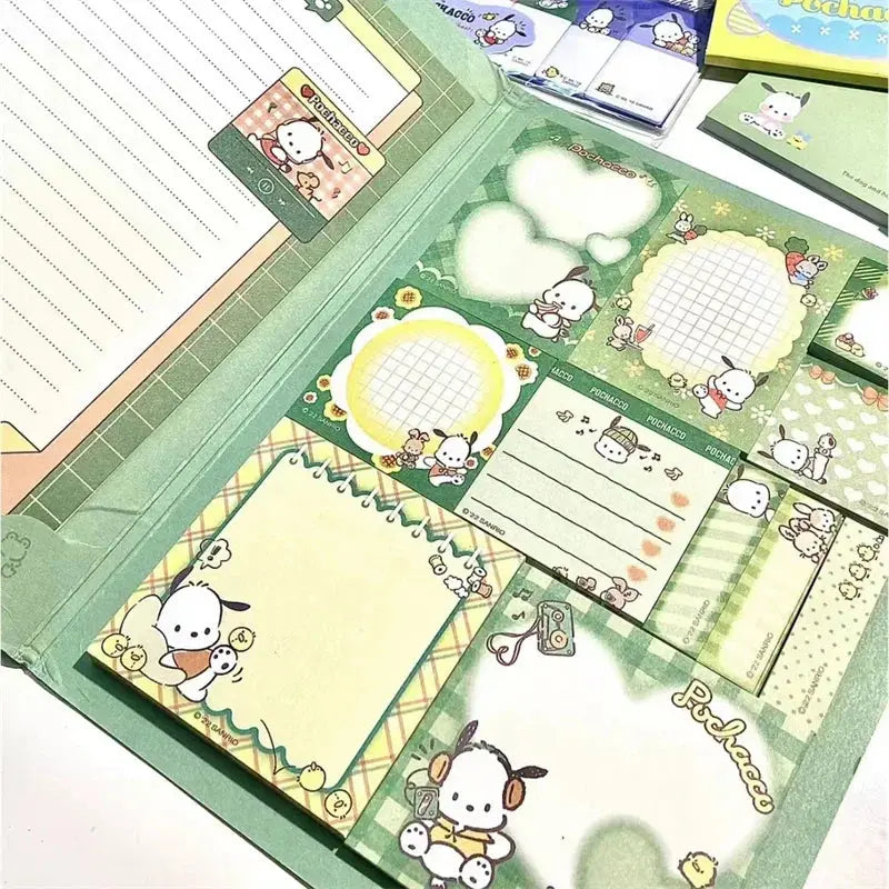🐾 Kawaii Sanrio Sticky Notes – Hello Kitty, My Melody, Cinnamoroll &amp; Kuromi | Cute Memo Pads for School &amp; Office My Store