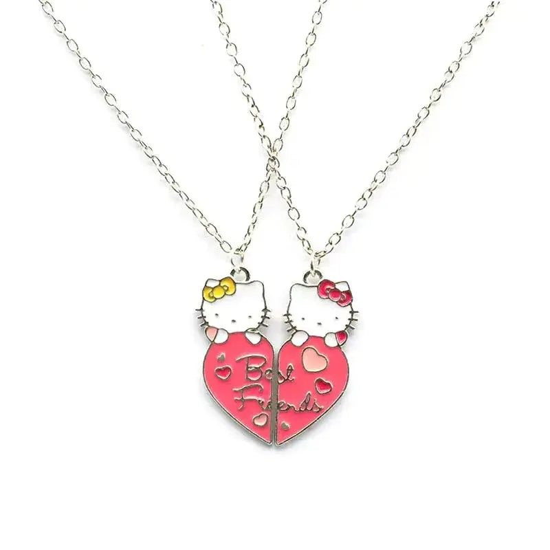 Kawaii Hello Kitty Necklace – Best Friend & Couple Gift My Store