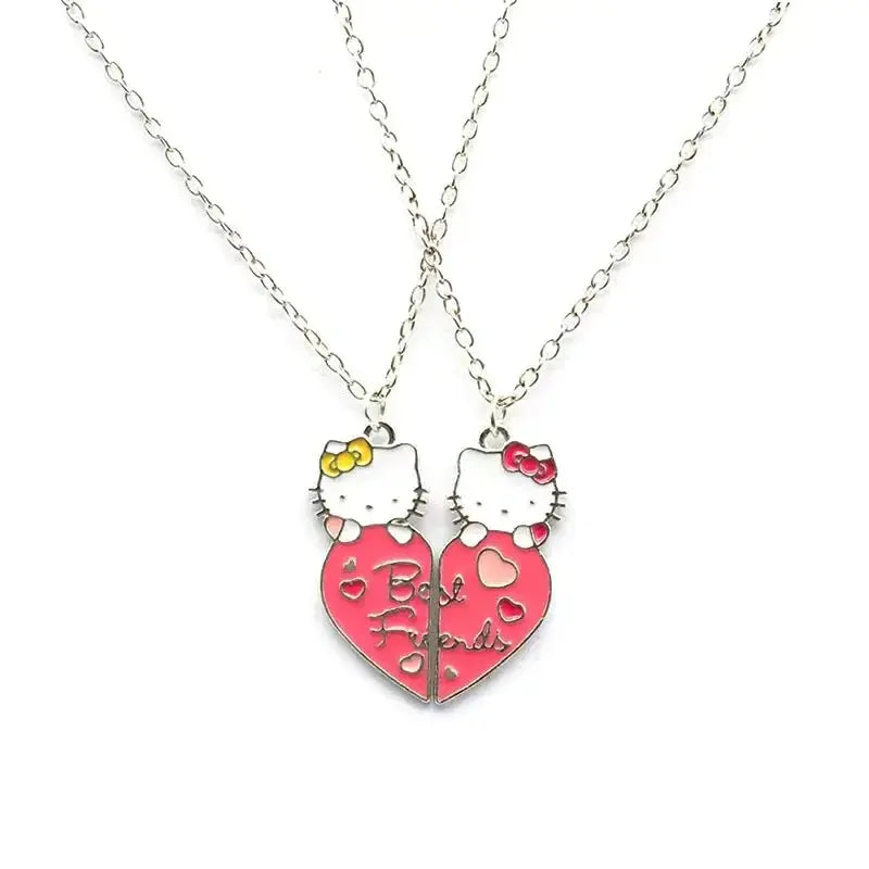 Kawaii Hello Kitty Necklace – Best Friend & Couple Gift My Store