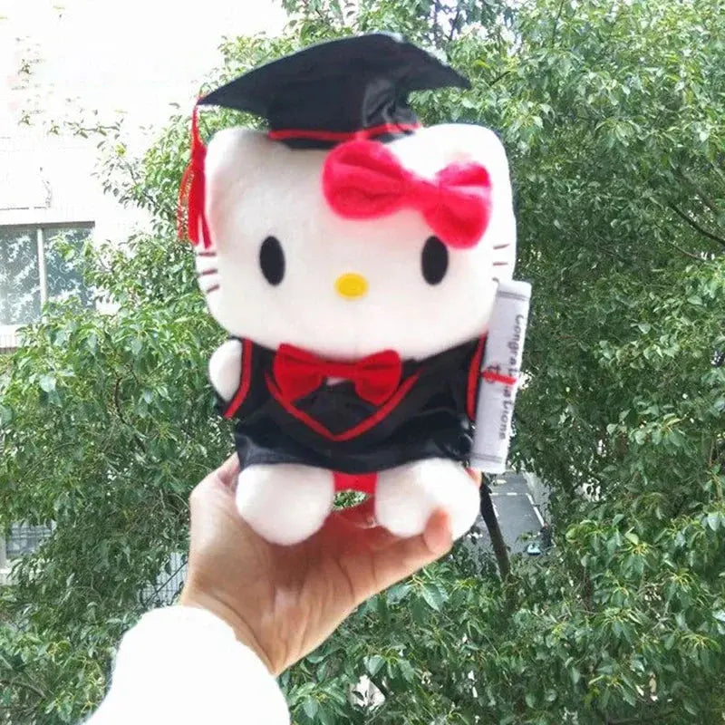 Hello Kitty Anime Plush Doll – Graduation Season Cute Gift My Store