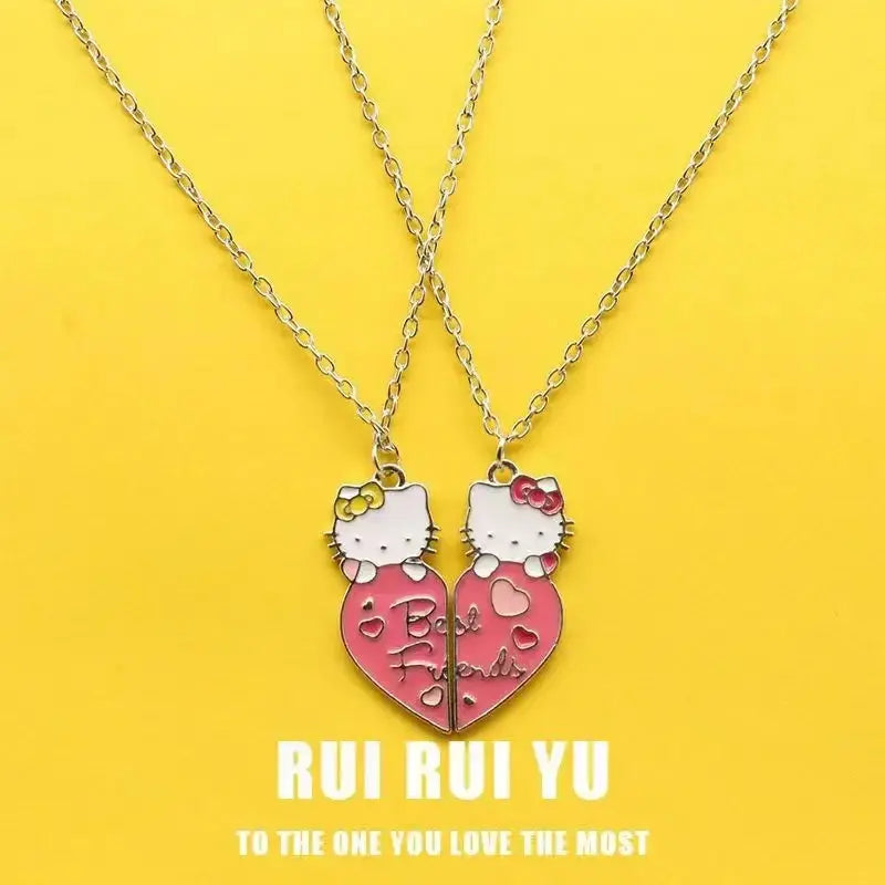 Kawaii Hello Kitty Necklace – Best Friend & Couple Gift My Store